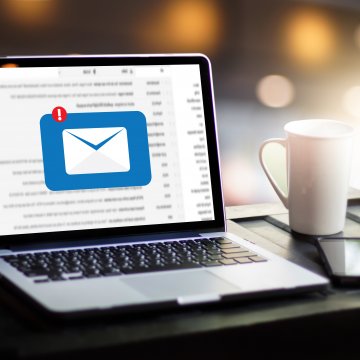 laptop email notification email marketing